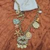 Collier breloque oeil